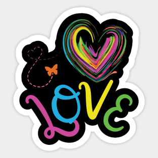 Heart of Lightness | Love Sticker